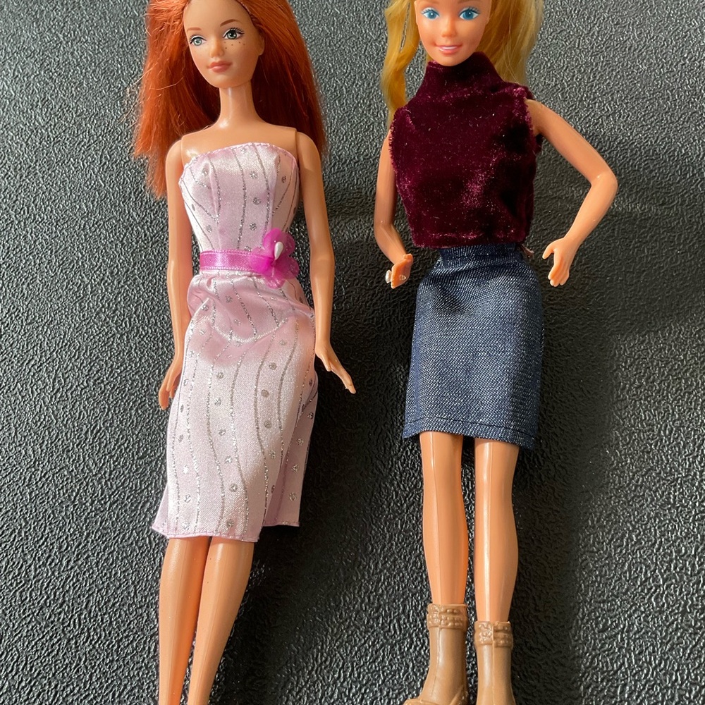 Midge and Barbie Lot of 2 Dolls - Seeking New Home